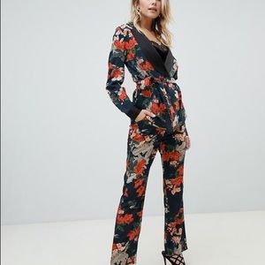 PrettyLittleThing Floral Two Piece Set